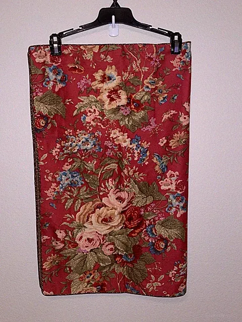 CHAPS RALPH LAUREN Vtg SUMMERTON Floral Standard Pillow Shams Set Of 2 NWOT