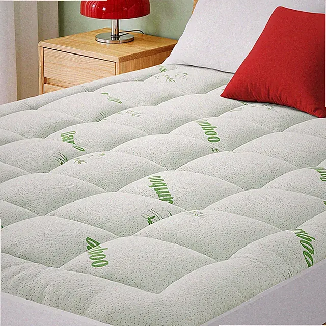 Mattress Pad Queen Size, Cooling Pillow Top Mattress Topper, Ultra Soft Visco...